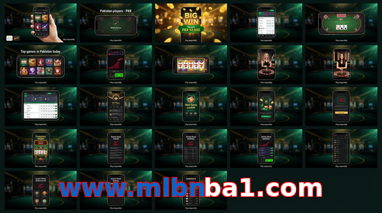Main screen of Www.mlbnba1.com bet page for PK players